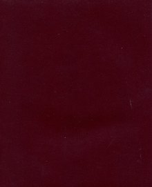 Тетрадь общая «Бордовый бумвинил», 48 листов в клетку, А5 - Listoff