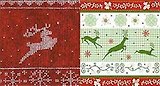 Наб. салф. для декупажа Олень вязаный/Новогодние олени (3570/057036) (2шт)