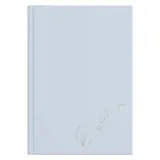 Ежедневник недат. А5 80л "Совершенство" 7БЦ, тисн.фольгой, софт-тач вельвет, офсет