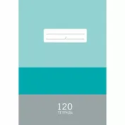 Тетрадь в клетку Listoff, "Мятная палитра", 120 листов