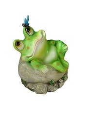 Фигурка садовая Мечтательный лягушонок (23см) (109-014)