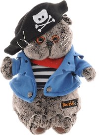 Игрушка мягкая Budi Basa, Басик - пират 25см