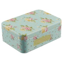 Шкатулка Розочки на зеленом фоне (11х8х4) (металл)