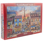 Пазл «Улицы Парижа» 500 элементов, Castorland - 1