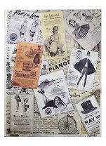 Рисовая бумага для декупажа Craft Premier Винтажная реклама1 (CP04273) (28,2х38,4см) (25г/м) (упаковка)