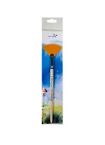 Кисть синтетика веерная  №10, АРТКОМ