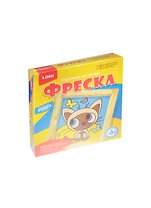Набор для творчества LORI Фреска, Картина из песка "Милый котёнок"