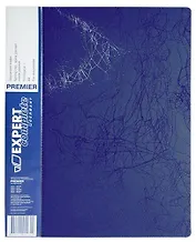 Папка А4 Премьер пруж.скоросшив.Expert Complete Premier синяя до 180л.