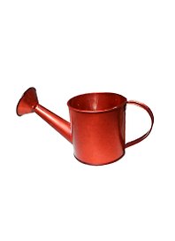 Лейка оцинкованная Сердце красная (9х9) (139731)