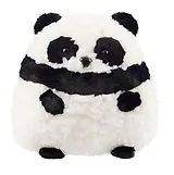 Мягкая игрушка Панда (иск.мех-барашек) (35см) (12-1014-BL-9349)