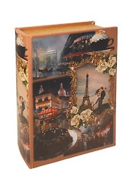 Шкатулка-книга с кодовым замком (27х18х7) (393483)