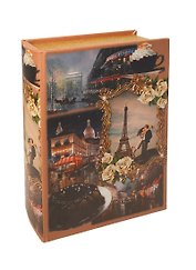 Шкатулка-книга с кодовым замком (27х18х7) (393483)