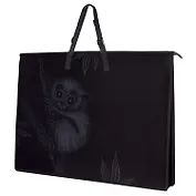 Папка для чертежей и рисунков А2 1отд. "ЛОРИ" полипропилен, молния, регул.ручки, внутр.ПВХ карман А4