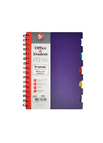 Тетрадь в клетку Listoff, 120 листов, в ассортименте