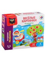 Игра настольная Vladi Toys Веселые картинки на магнитах