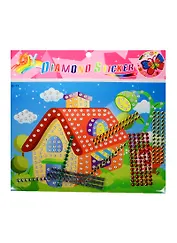 Аппликация стразами Домик А4 (15-01248-D11)