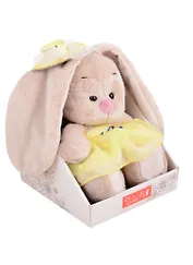 Игрушка мягкая Budi Basa, Зайка Ми в  желтом сарафане (15 см) (SidX-368)