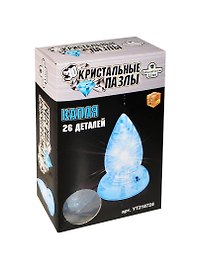 3D Crystal Puzzle Капля L Светильник
