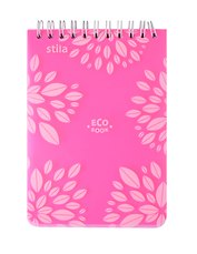 Блокнот А6 50 листов клетка "STILA ECO BOOK"