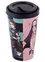 Стакан аниме Demon Slayer Tanjiro и Nezuko (пластик) (550 мл)