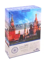 Пазл 500 Виа Терра Красная площадь (05704) (330х470мм) (Via Terra) (12+) (коробка)