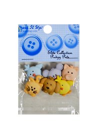 Набор пуговиц Pudgy Pets (6557) (упаковка)