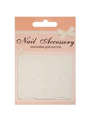 Наклейка декоративная на ногти 1 Перья 1 70*100 (Nail Accessory) (3+)