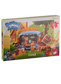 Пазл «Буренка Даша» 24 элемента, макси, Step Puzzle