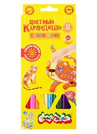Карандаши цветные, Каляка-Маляка, 12 цветов