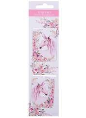 Магнитные закладки «Unicorn», белые, 2 штуки