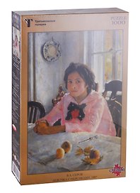 Пазл «Серов Девочка с персиками 1887» 1000 элементов, Стелла+