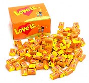 Жевательная резинка Love is/Лав из... Ананас/Апельсин в асс.""