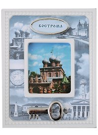 Магнит-рамка, ключ Кострома Цер. Воскрес. на Дебре