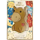 Новогоднее печенье СЧАСТЬЕ, Лошадка Счастья, 90г