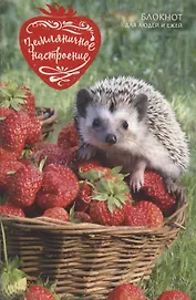 Клубничное настроение. Блокнот для людей и ежей, A5, 64 стр.