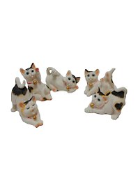 Фигурка Кошка пятнистая (7х10) (12-3) (6 видов)