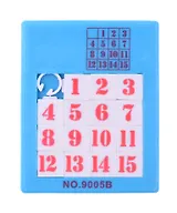 Головоломка "Пятнашки", 15 элементов, 2 цвета микс