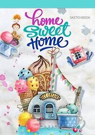 Блокнот. Home sweet home! Ice cream (А5 альбомный формат)