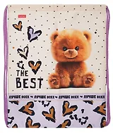 Мешок для сменной обуви "Пушистый мишка" 33 х 42 см, 1 отделение