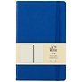 Книга для записей А5 96л кл. "Joy Book. Ночное небо" иск.кожа, тв.переплет, ляссе, резинка, инд.уп.