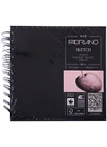 Блокнот для зарисовок 15*15см 80л "Sketchbook" спираль, 110г/м2, Fabriano 