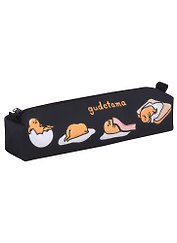 Пенал-косметичка объемный "Gudetama", черно-желтый