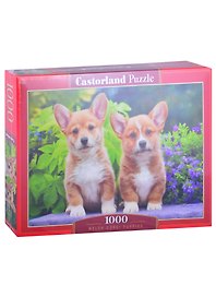 Пазл «Щенки корги» 1000 элементов, Castorland