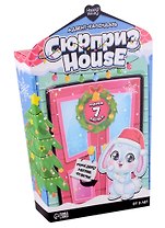 Адвент-календарь Surprise House (игрушки и украшения) (28х18х4)