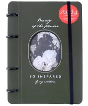 Тетрадь на кольцах в клетку Infolio, Beauty, 120 листов