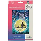 Алмазная мозаика Cказка Звезд, 10*15 см.