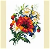 Набор д/творчества ЧУДЕСНАЯ ИГЛА Набор д/вышивания "Милый букетик"