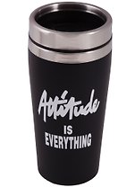 Термостакан Attitude 400мл (пластик) 12-06646-black 2
