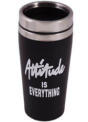 Термостакан Attitude 400мл (пластик) 12-06646-black 2