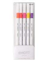 Линеры 05цв "EMOTT. Passion Color" 0,4мм, пласт.уп., UNI